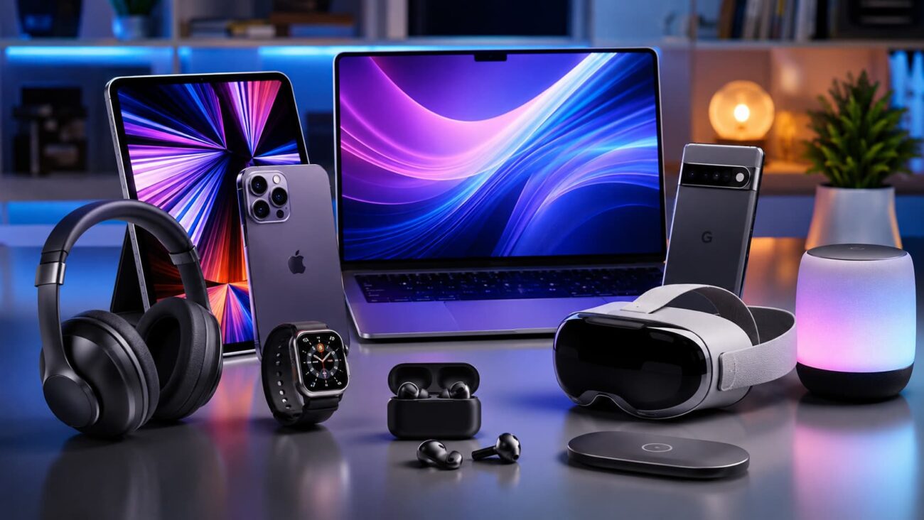 Best tech gadgets to buy in 2026 showing top smart devices and tech gear